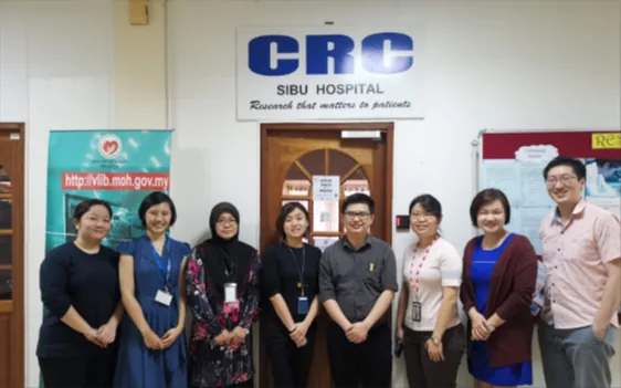 Clinical operations team at CRC Sibu Hospital