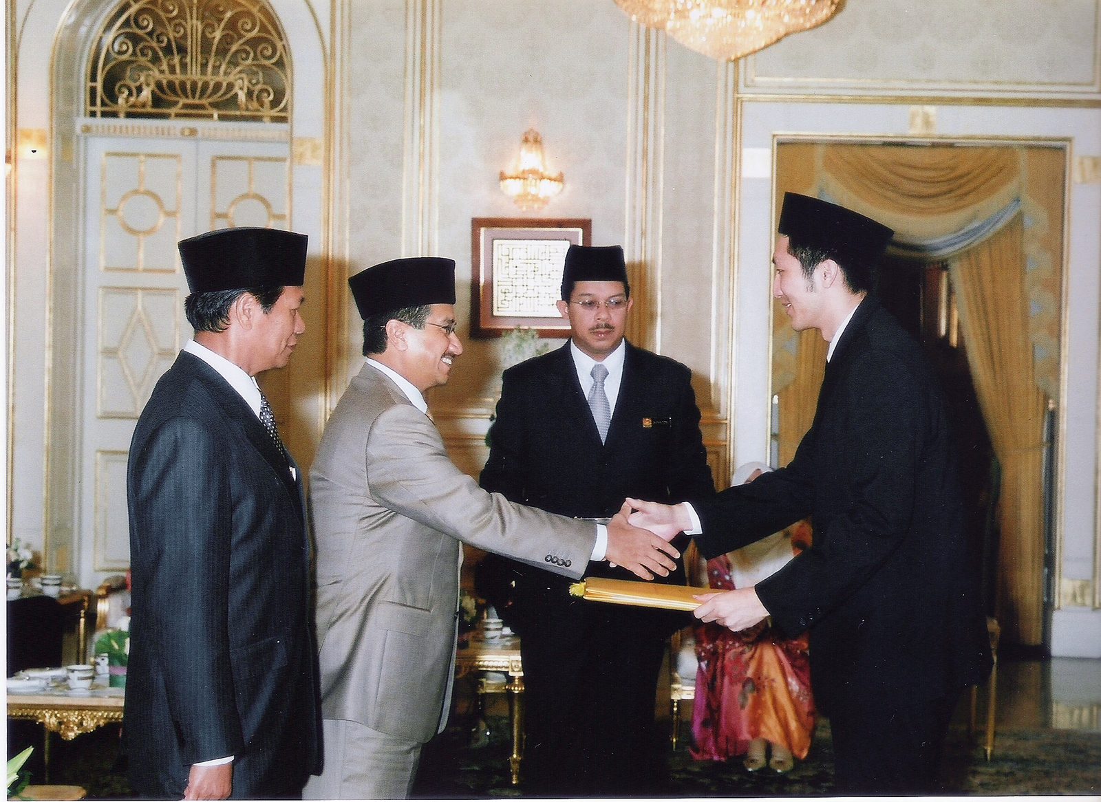 YPDA Agong Scholarship moment